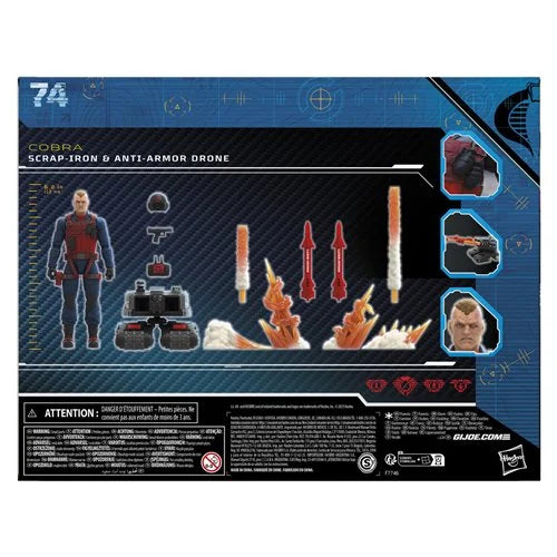 G.I. Joe Classified Scrap-Iron & Anti-Armor Drone Action Figure