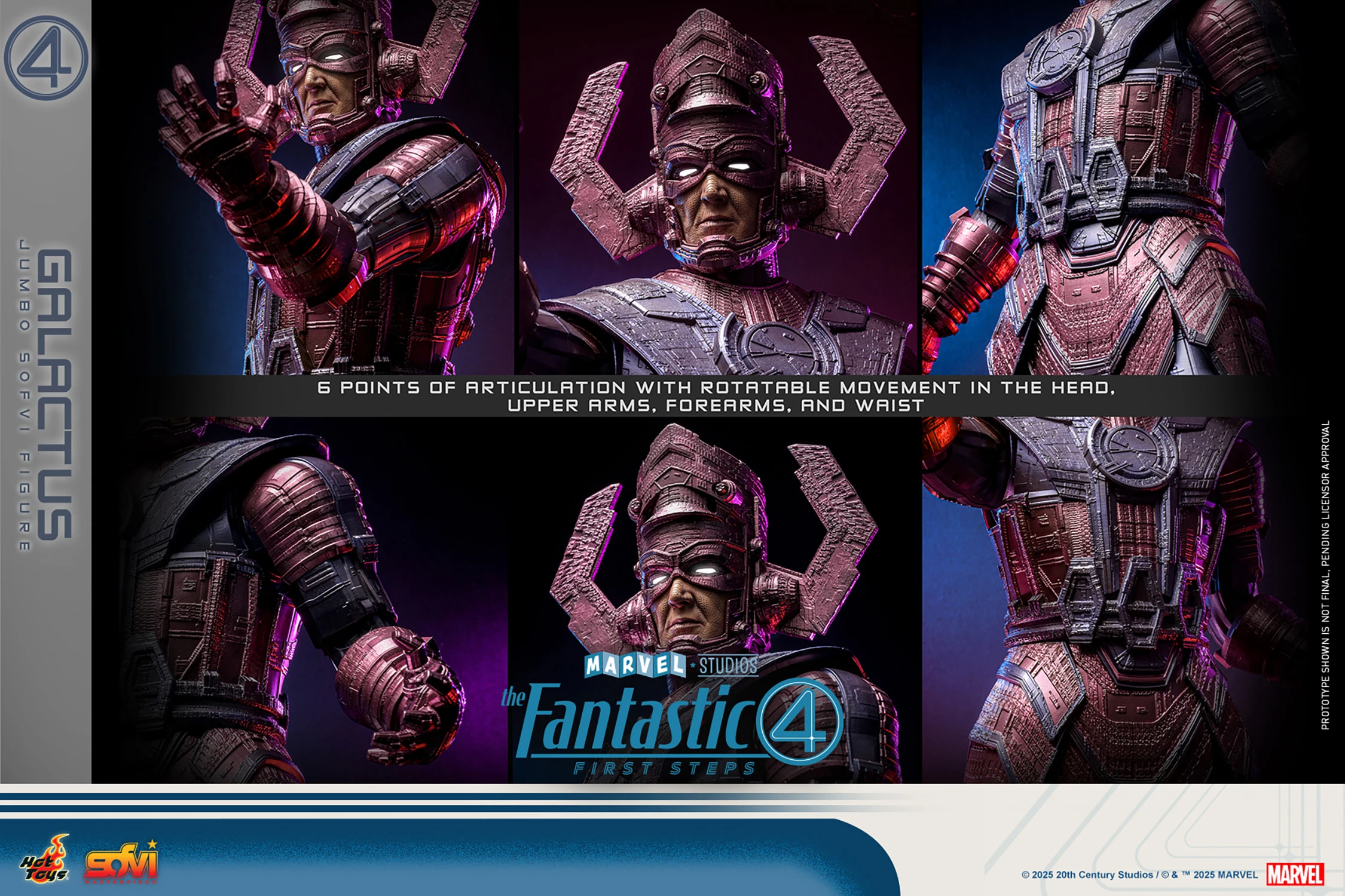 Galactus Jumbo Sofvi Collectible Figure by Hot Toys