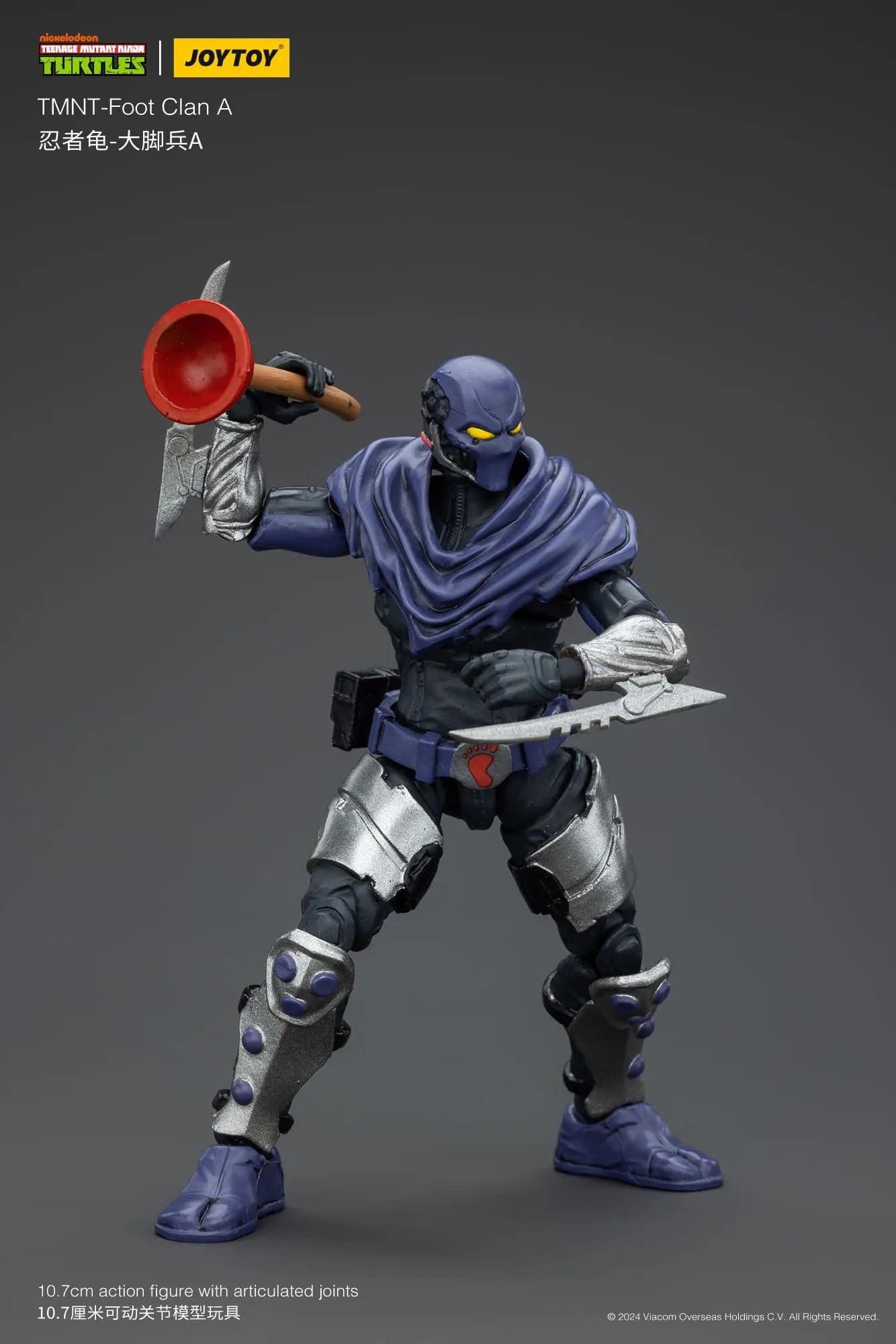 TMNT Foot Clan A Action Figure By Joytoy