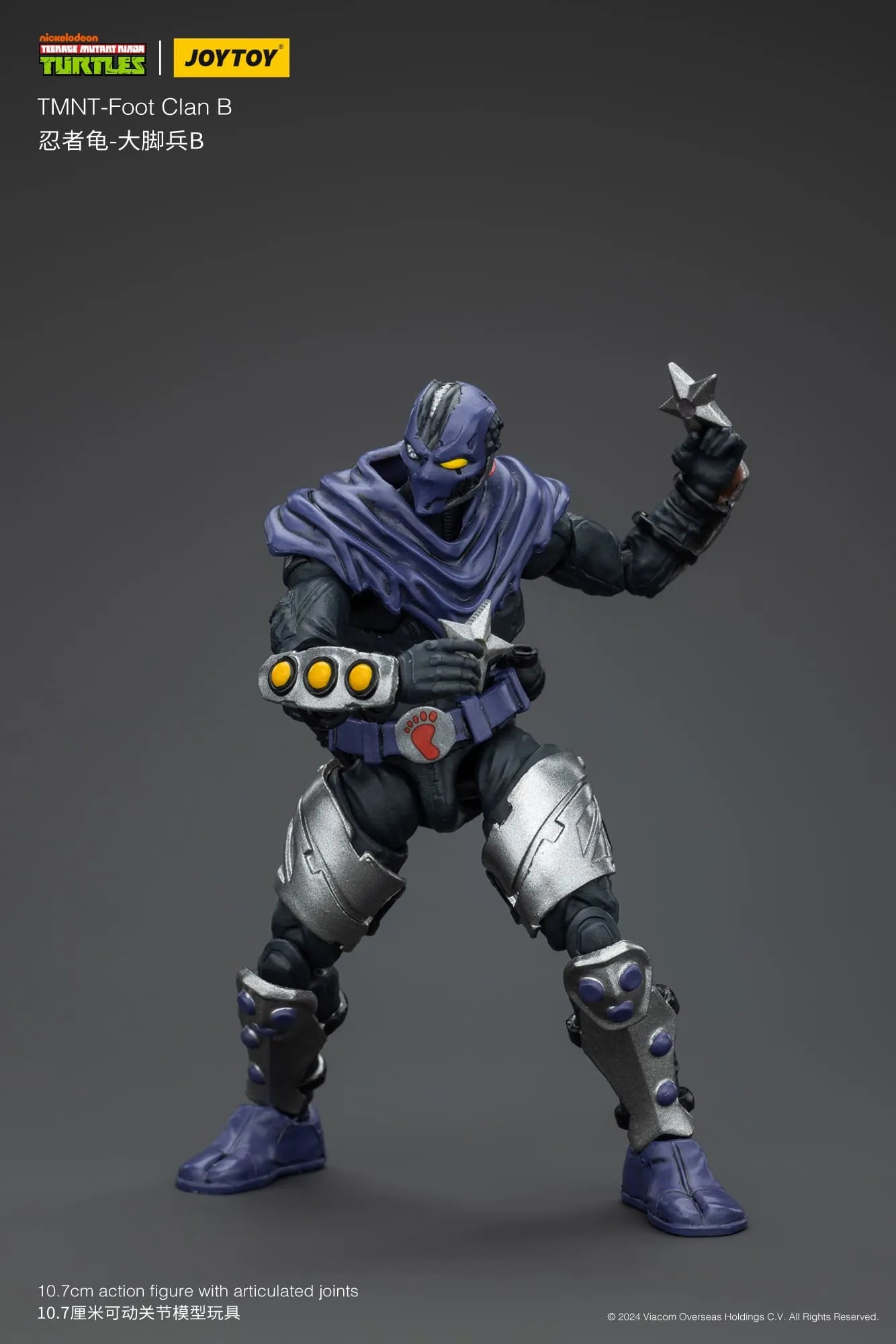 TMNT Foot Clan B Action Figure By Joytoy