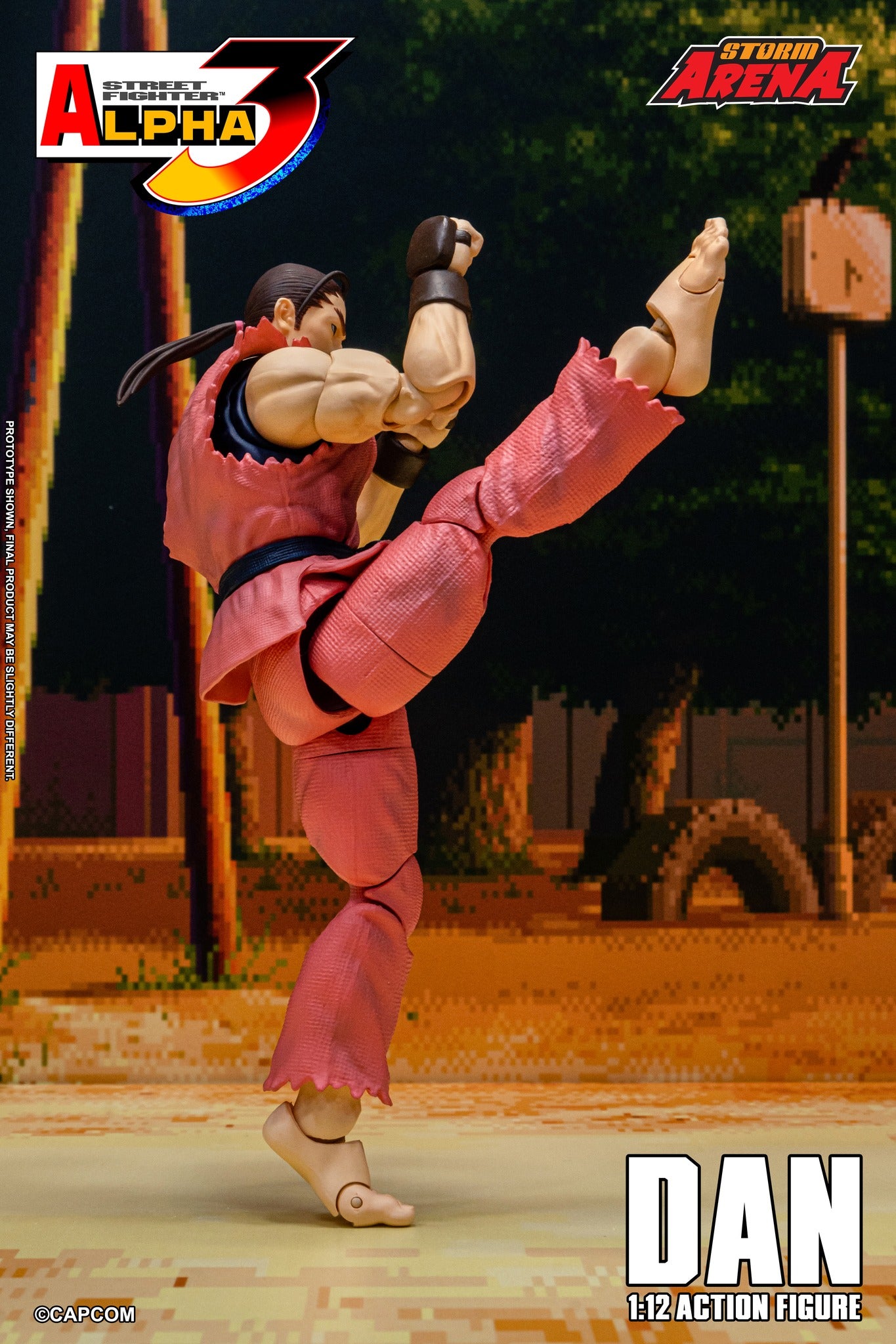Street Fighter Alpha 3 Storm Arena Dan Action Figure
