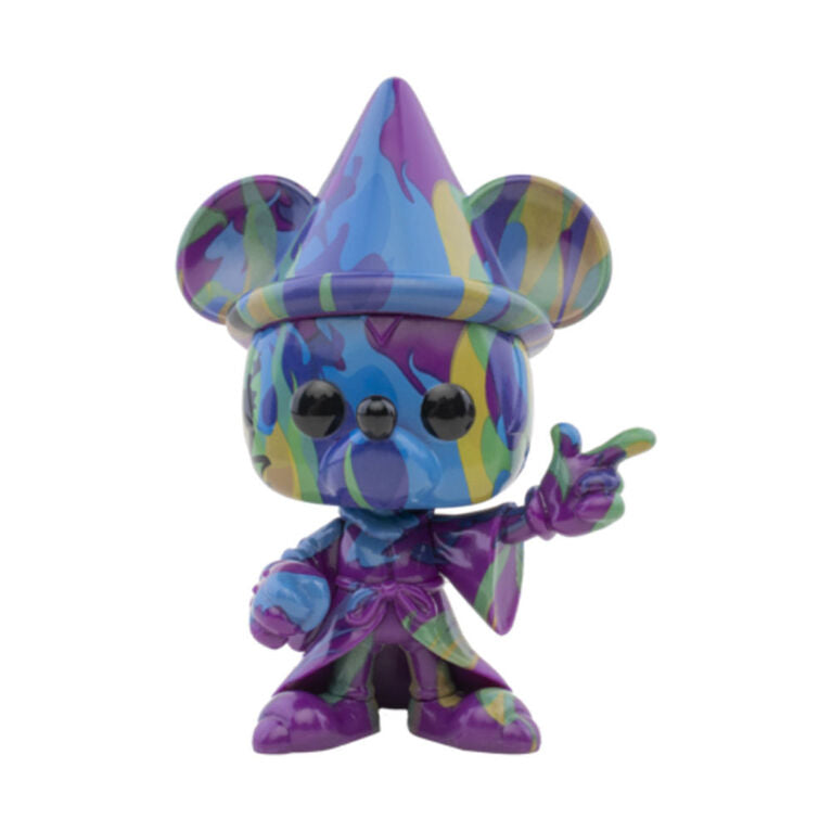 Disney Fantasia - Sorcerer Mickey Purple & Green Artist Series 80th Anniversary By Funko Pop