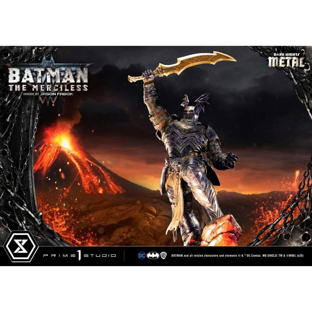 The Merciless Dark Knights Metal Statue By Prime 1 Studio