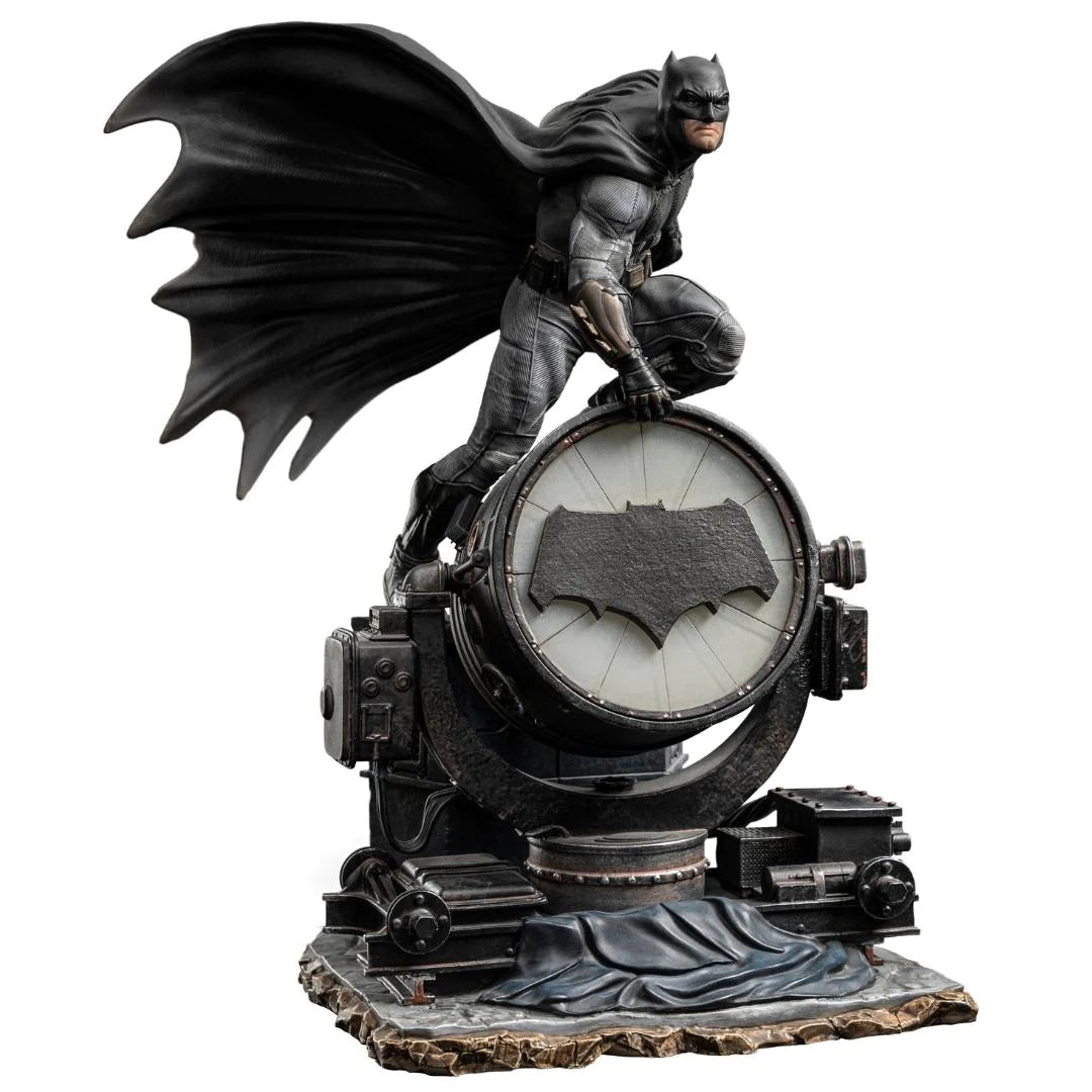 Batman on Batsignal Deluxe Zack Snyder`s Justice League Deluxe Art Scale 1/10