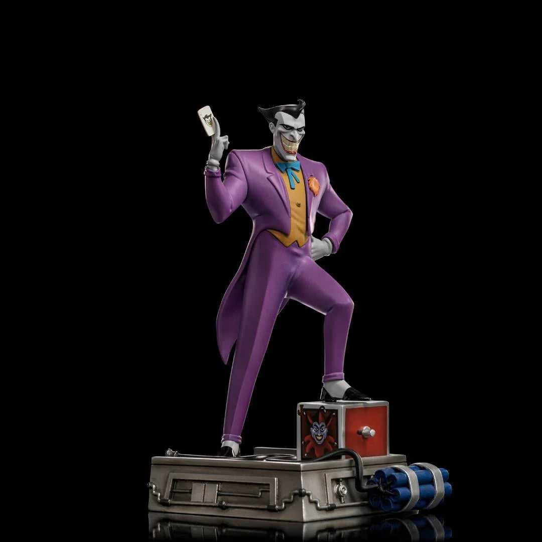 Joker Batman Animated Series Art Scale 1/10 Statue By Iron Studios