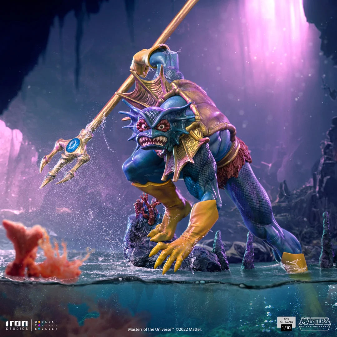 Mer-Man Masters of the Universe BDS Art Scale 1/10 Statue By Iron Studios