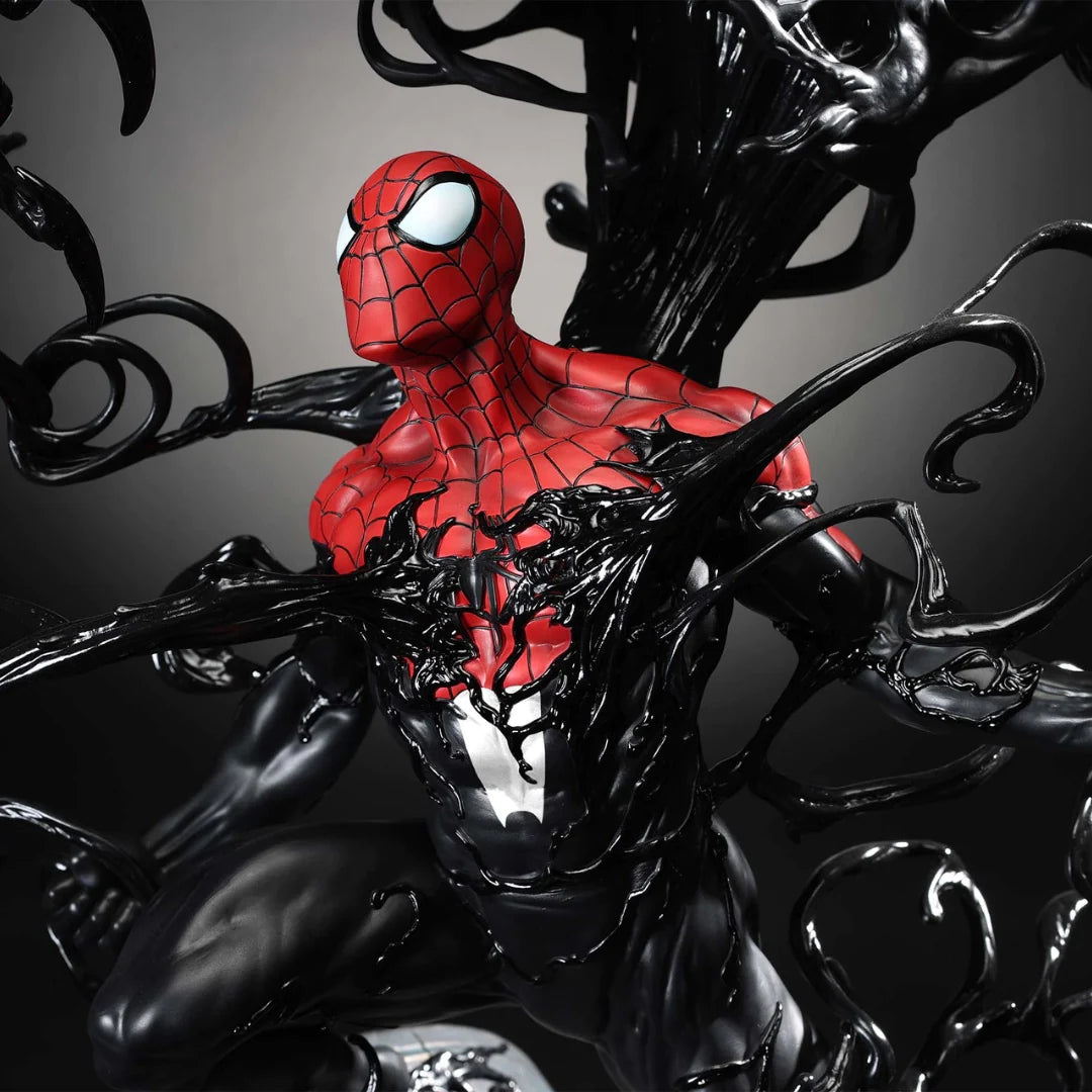 Spider-Man Symbiote Transformation 1/4 Scale Statue