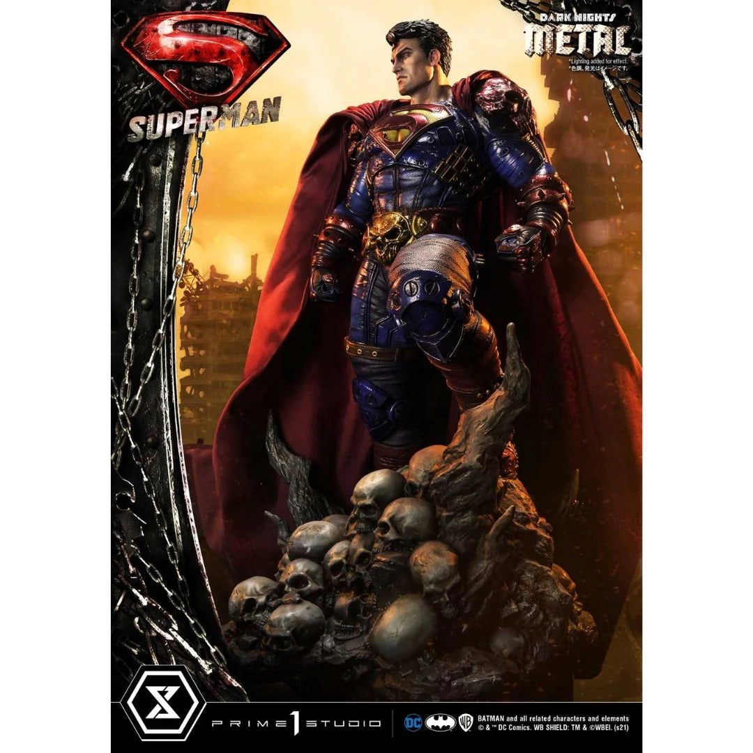 Dark Knights Metal Superman 1/3 Scale Statue By Prime 1 Studio