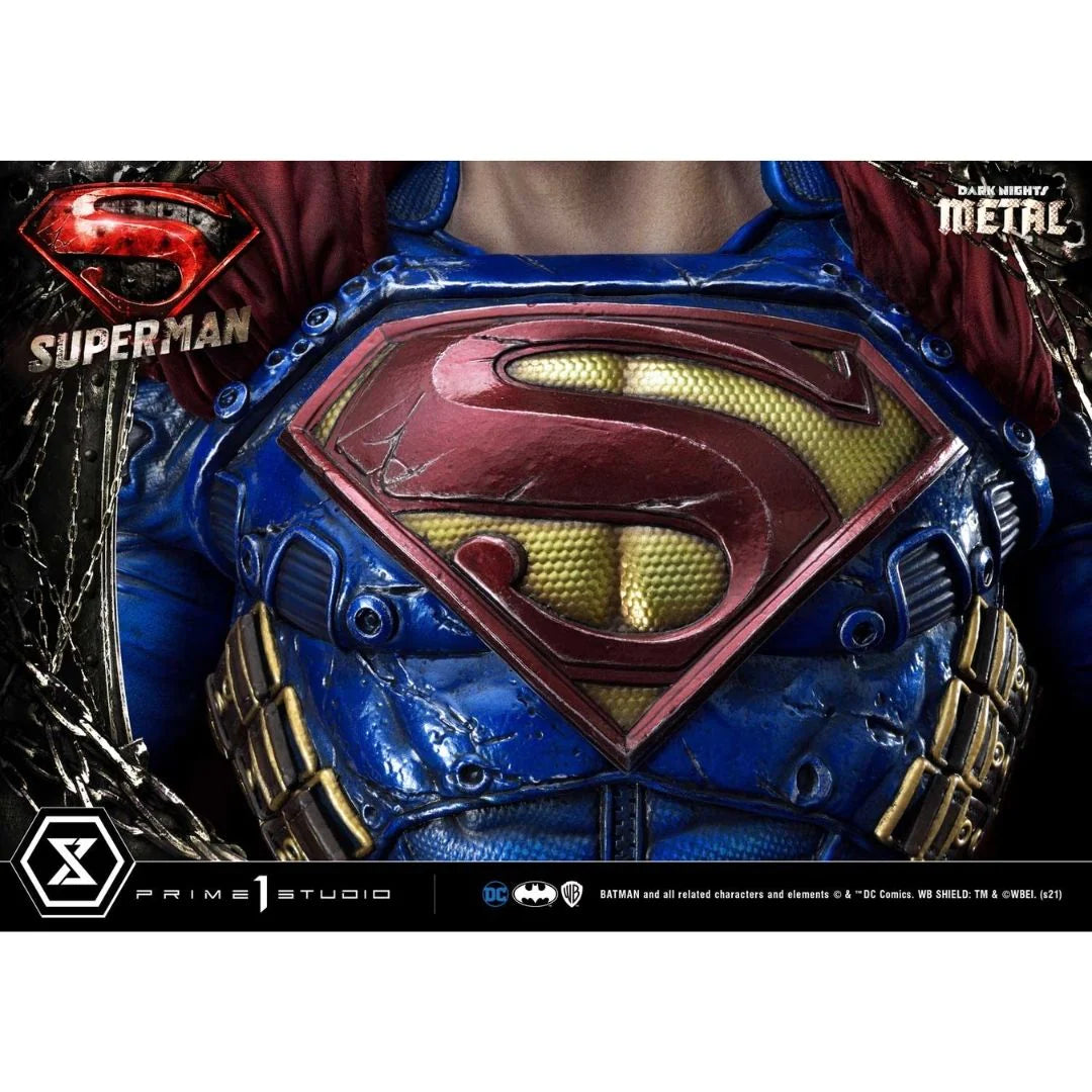 Dark Knights Metal Superman 1/3 Scale Statue By Prime 1 Studio