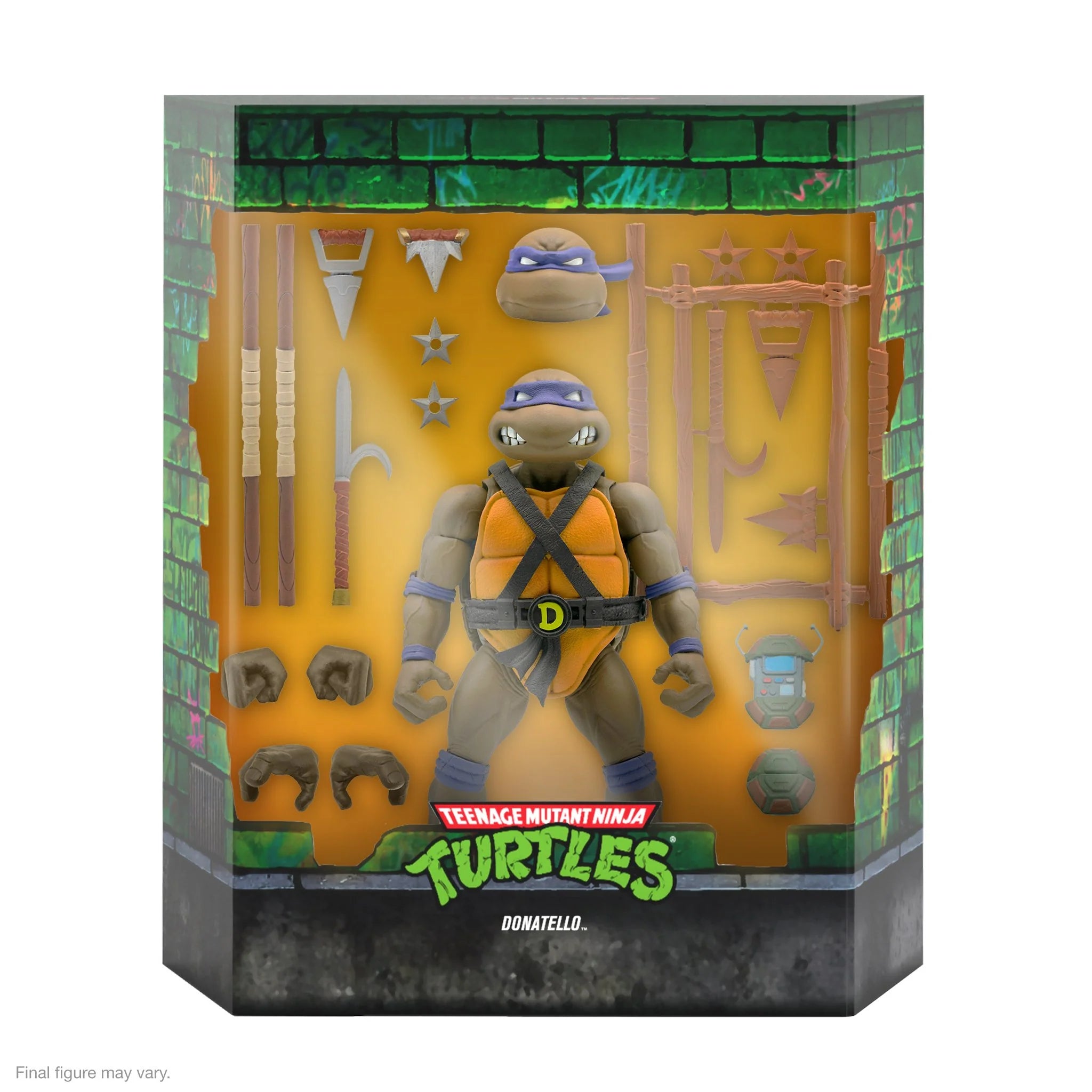 Teenage Mutant Ninja Turtles Ultimates Donatello 7-Inch Action Figure By Super 7