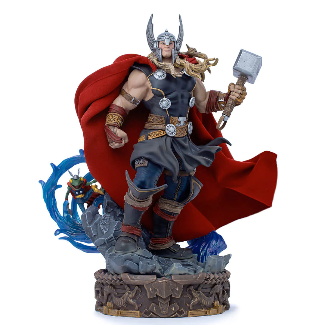 Thor Unleashed Deluxe 1:10 Scale Statue By Iron Studios