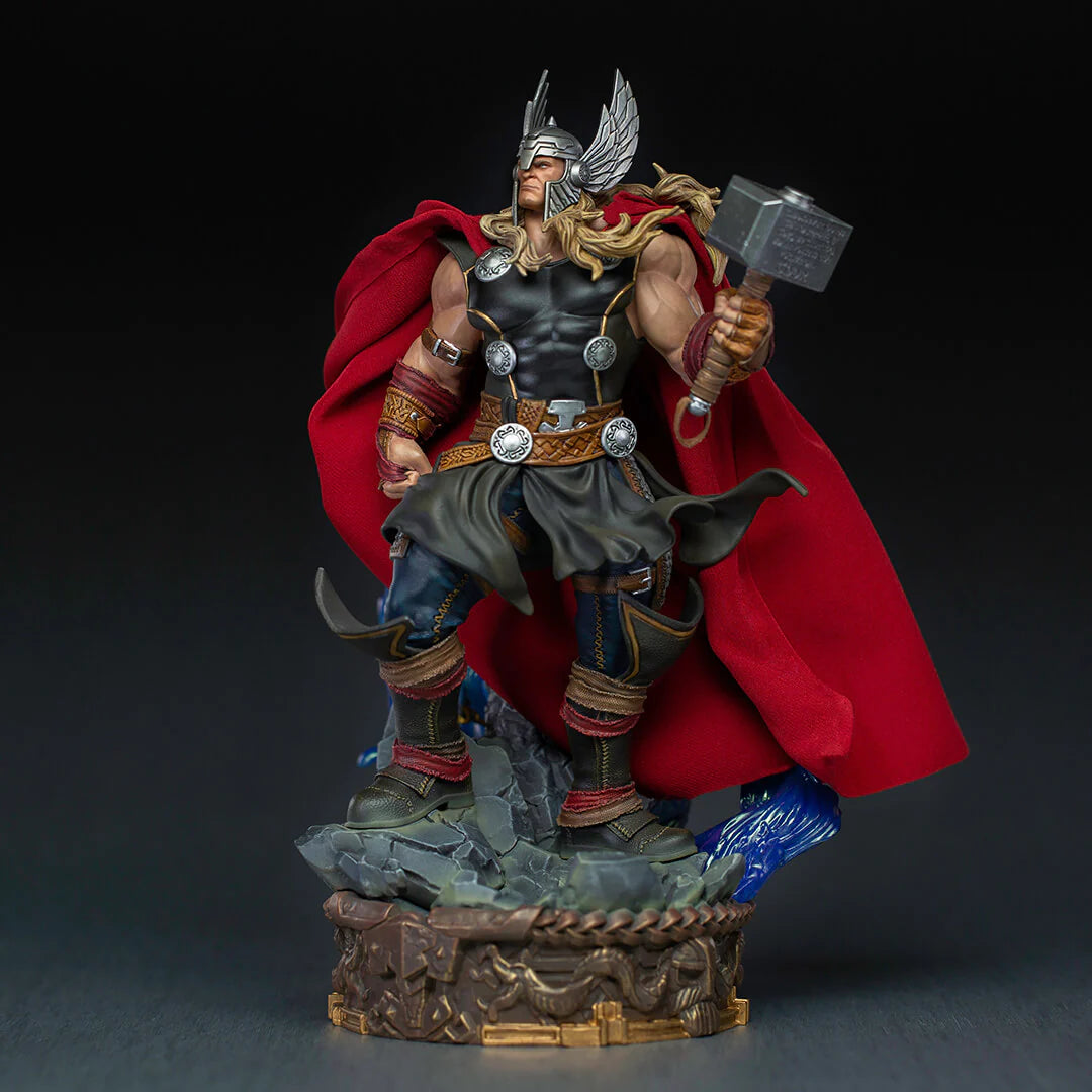 Thor Unleashed Deluxe 1:10 Scale Statue By Iron Studios