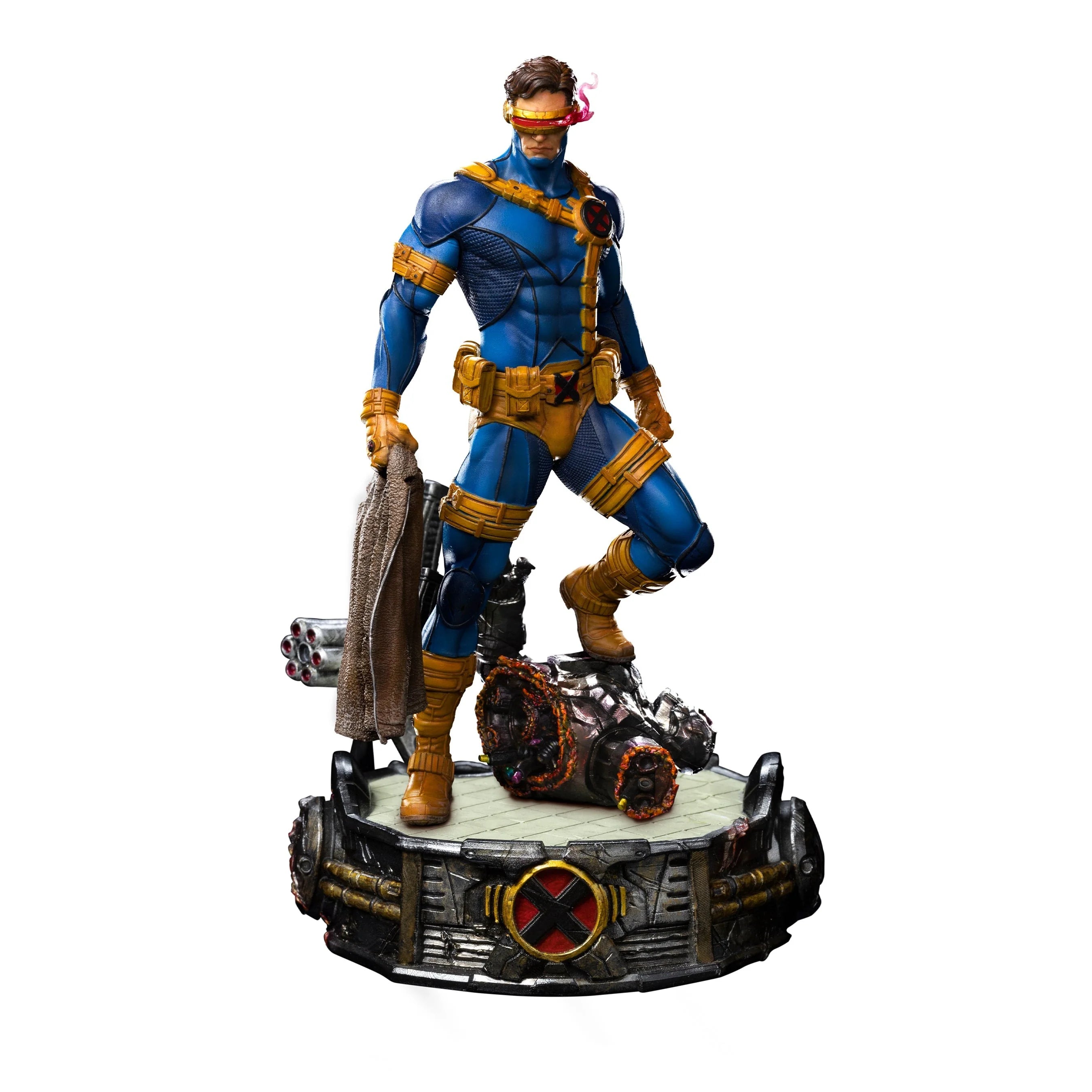 Cyclops Unleashed Deluxe  Art Scale 1/10" statue By Iron Studios.