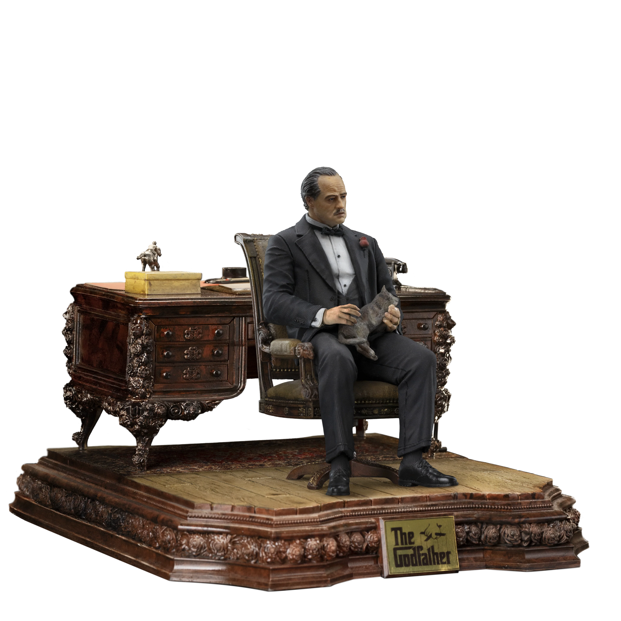 ヴィトー・コルレオーネ ゴッドファーザーIronStudios/アイアンスタジオ Don Vito Corleone The Godfather Deluxe 1:10 Scale Statue By Iron Studi