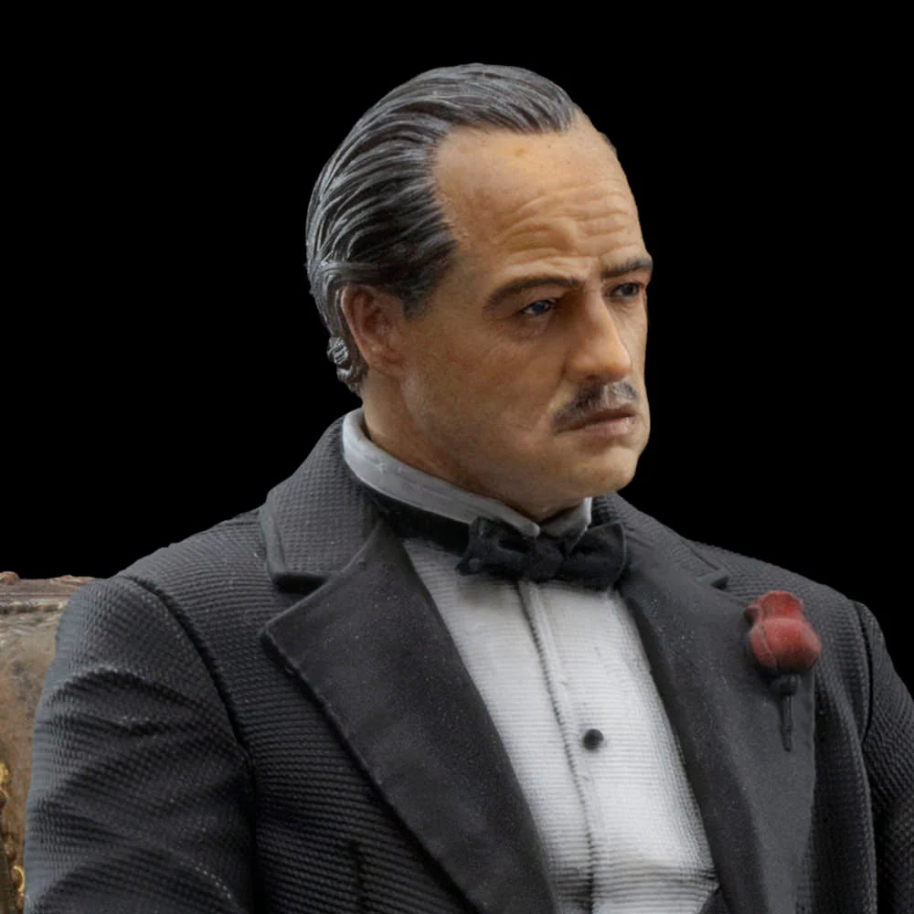 Don Vito Corleone The God Father 1:10 Art Scale Statue By Iron Studios