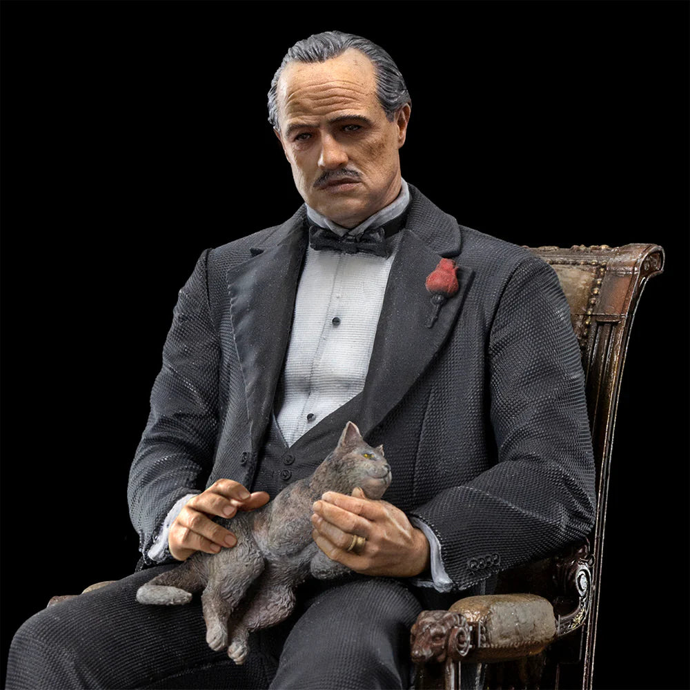 Don Vito Corleone The God Father 1:10 Art Scale Statue By Iron Studios