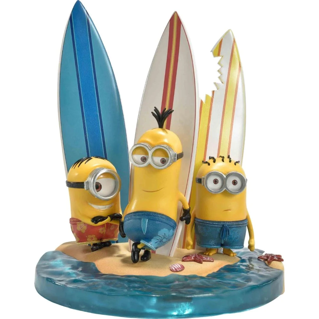 Minions On The Beach Diorama By Prime 1 Studio