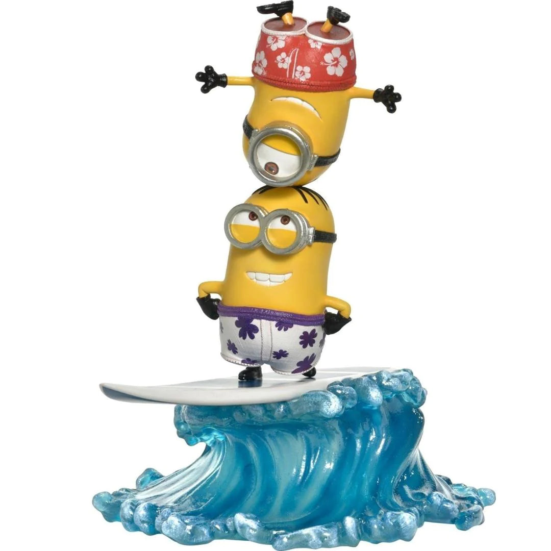 Minions on Surfboard Diorama By Prime 1 Studio