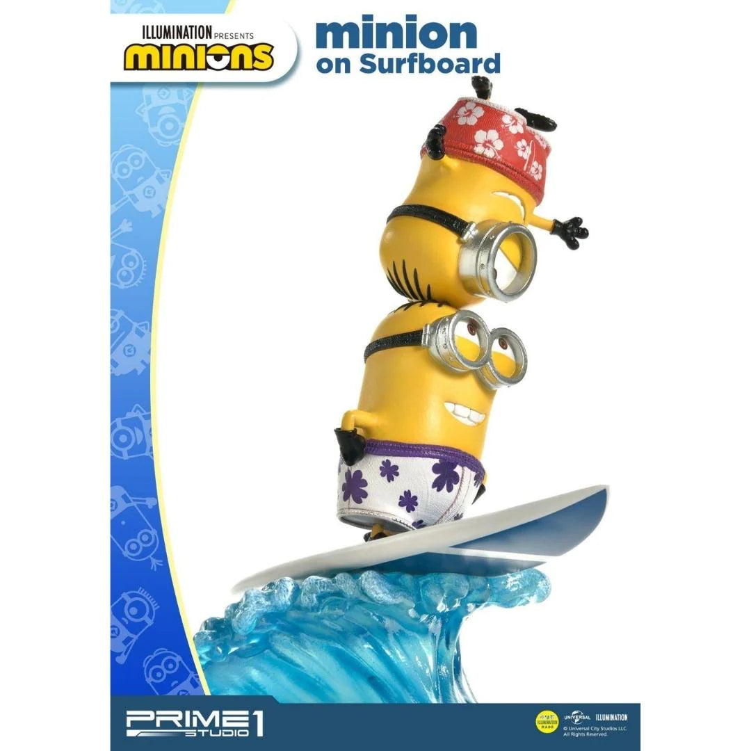 Minions on Surfboard Diorama By Prime 1 Studio