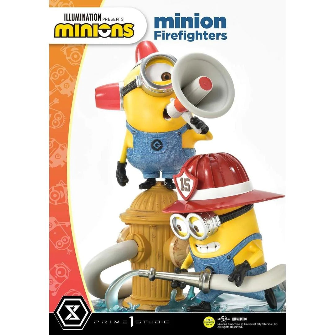 Minions Firefighters Diorama By Prime 1 Studio