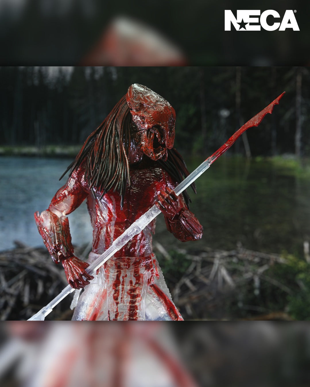 Prey: Feral 'Bear Blood' Predator Ultimate Action Figure by NECA