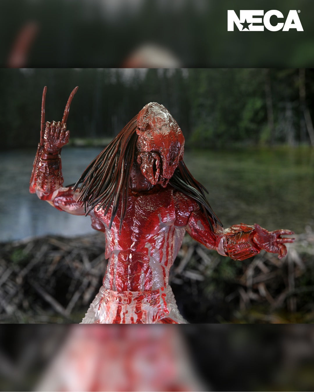 Prey: Feral 'Bear Blood' Predator Ultimate Action Figure by NECA