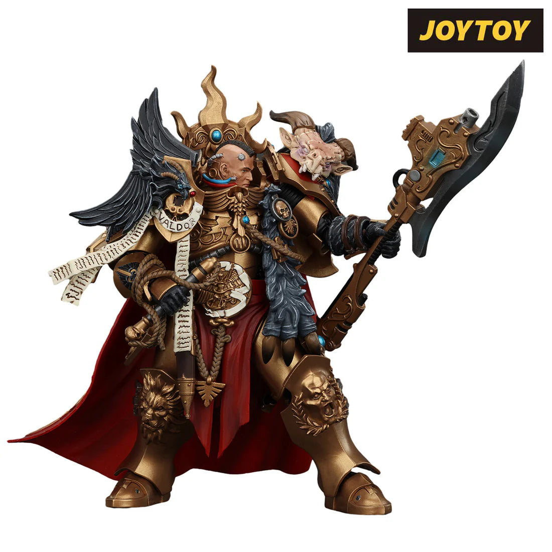 Warhammer: The Horus Heresy Legio Custodes Constantin Valdor, Captain-General of the Legio Custodes 1/18 Scale Action Figure