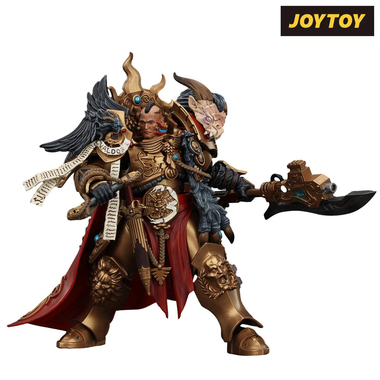 Warhammer: The Horus Heresy Legio Custodes Constantin Valdor, Captain-General of the Legio Custodes 1/18 Scale Action Figure