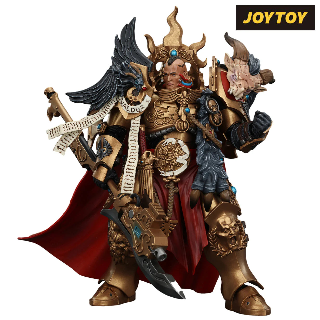 Warhammer: The Horus Heresy Legio Custodes Constantin Valdor, Captain-General of the Legio Custodes 1/18 Scale Action Figure