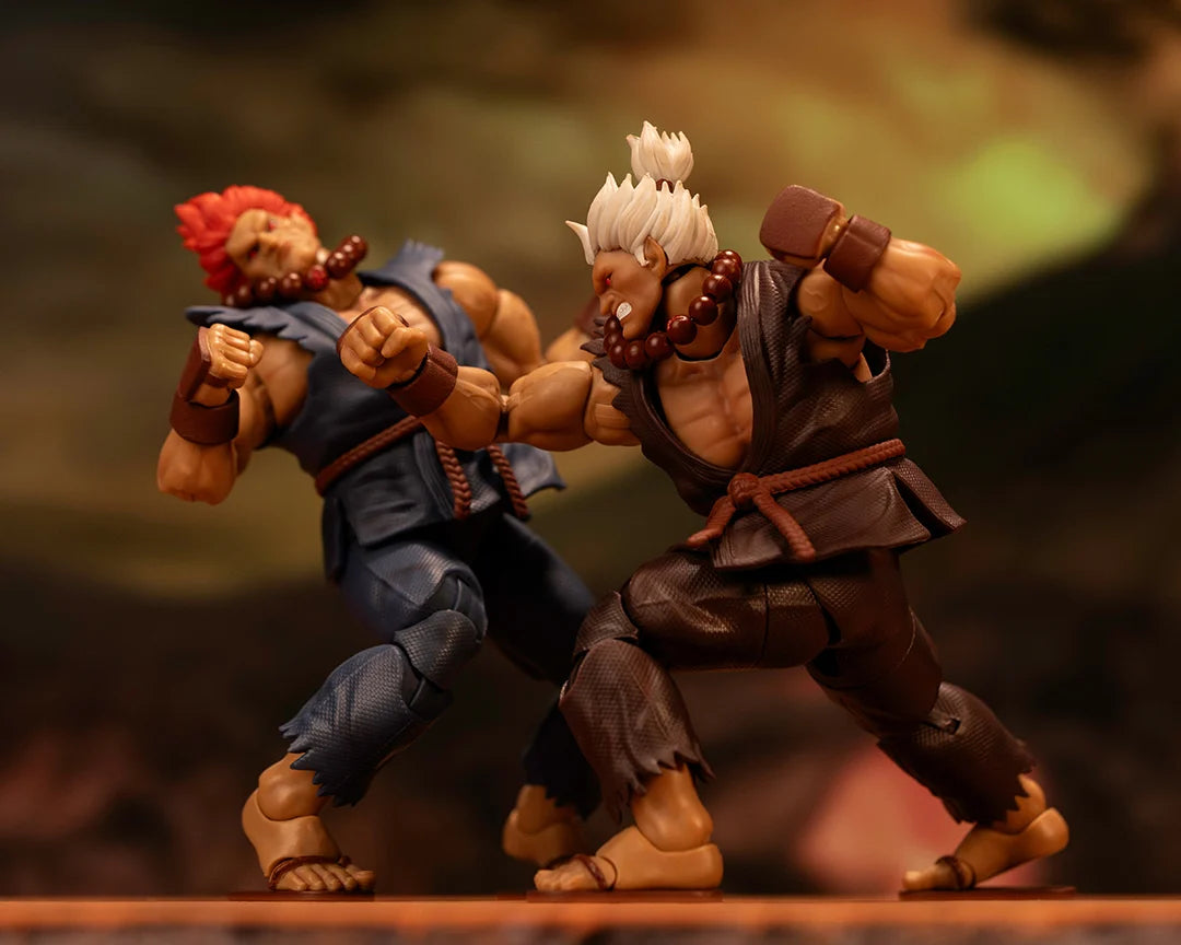 Ultra Street Fighter II Akuma Deluxe Player 2 Exclusive Action Figure By Jada Toys