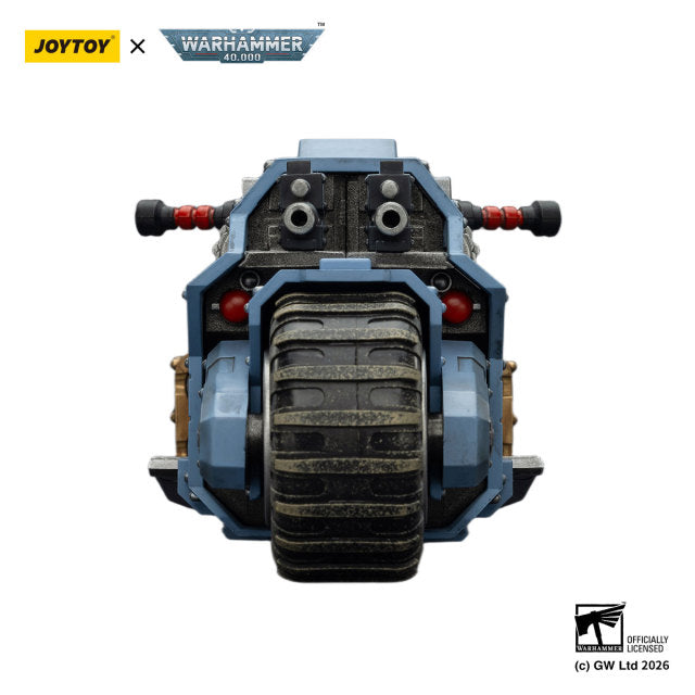 Warhammer Space Wolves Raider-pattern Combat Bike with twin-linked bolt rifles