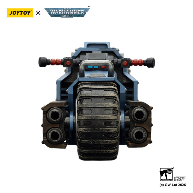 Warhammer Space Wolves Raider-pattern Combat Bike with twin-linked bolt rifles