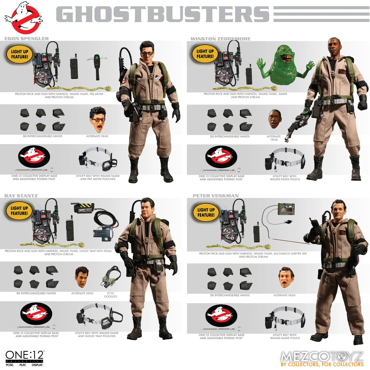 Ghostbusters One:12 Collective Deluxe Box Set