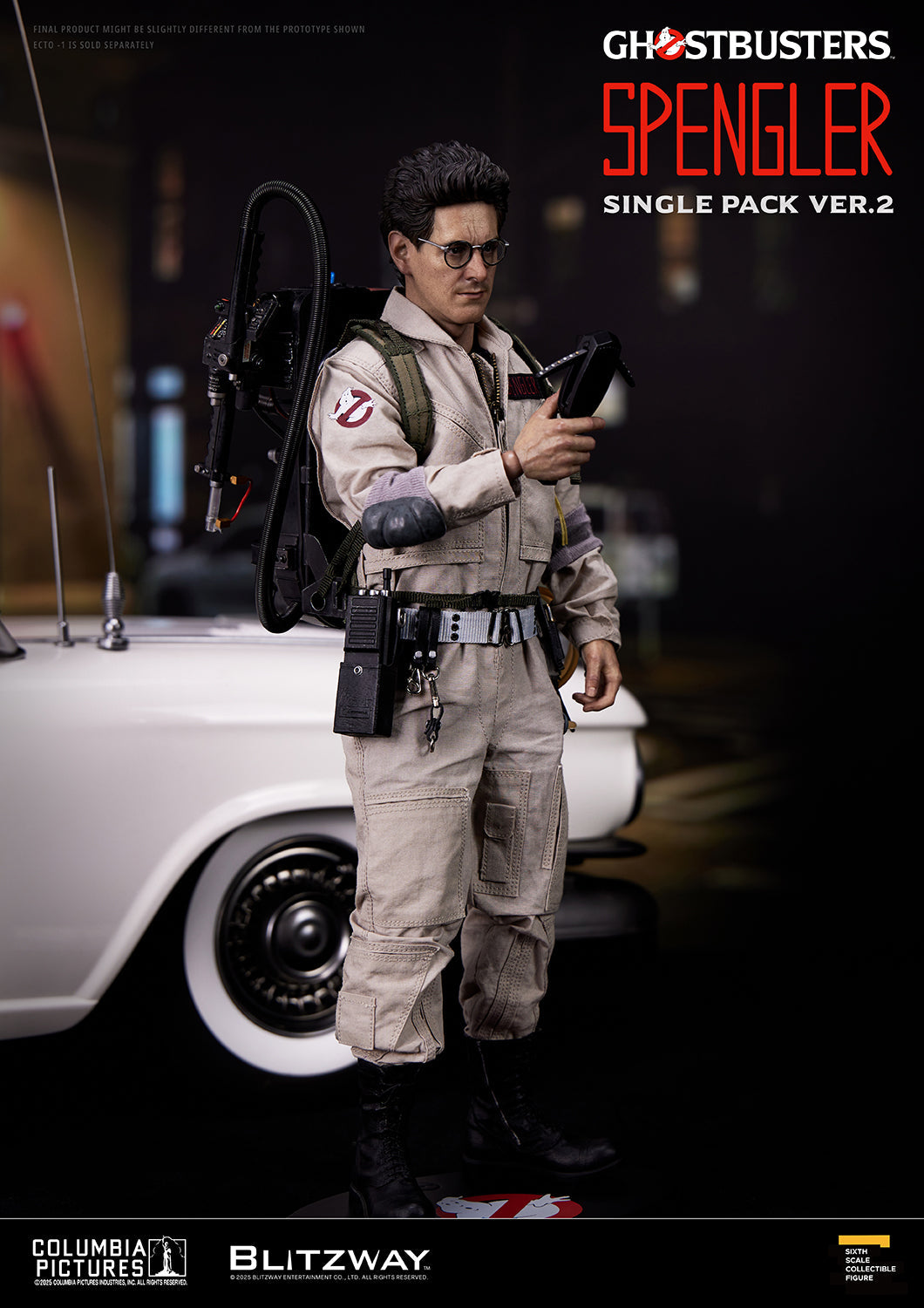 Dr. Egon Spengler (Ghostbusters) Premium UMS 1/6 Figure by Blitzway
