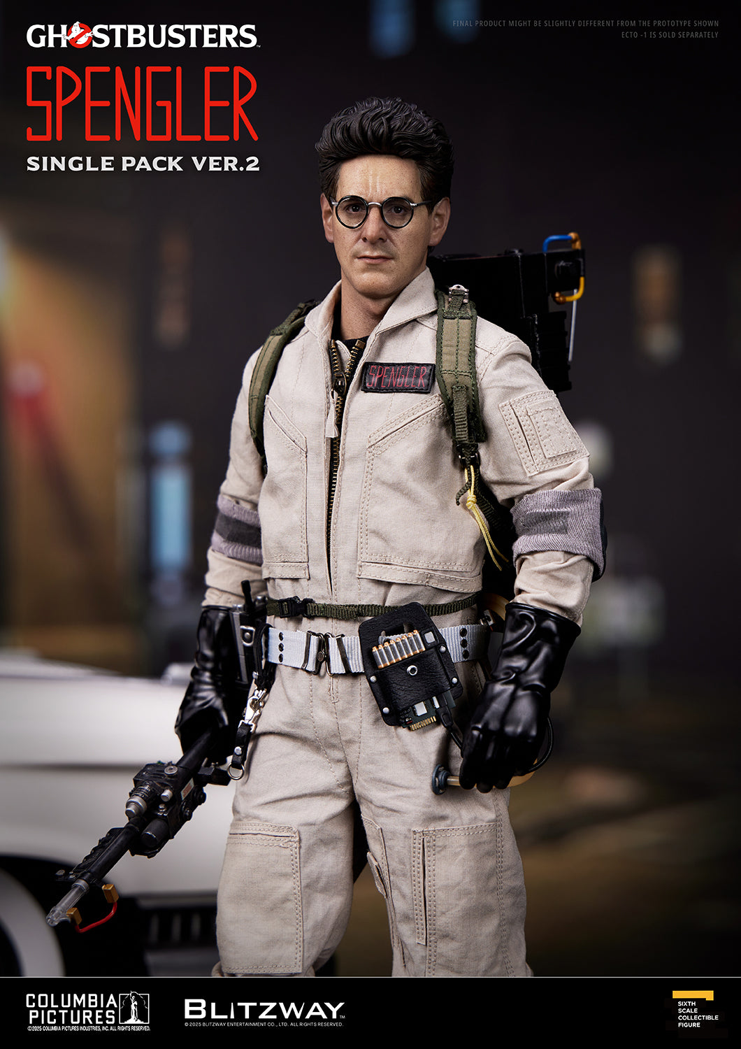 Dr. Egon Spengler (Ghostbusters) Premium UMS 1/6 Figure by Blitzway