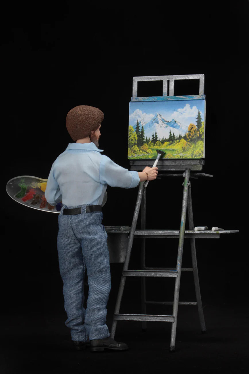 Bob Ross' The Joy of Painting Action Figure by NECA