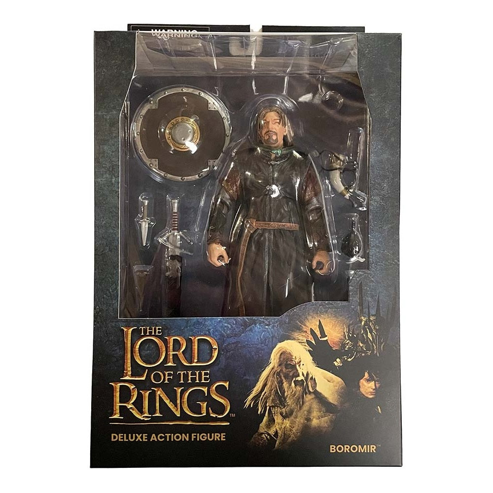 Boromir Deluxe Action Figure LOTR Series 5 By Diamond Select