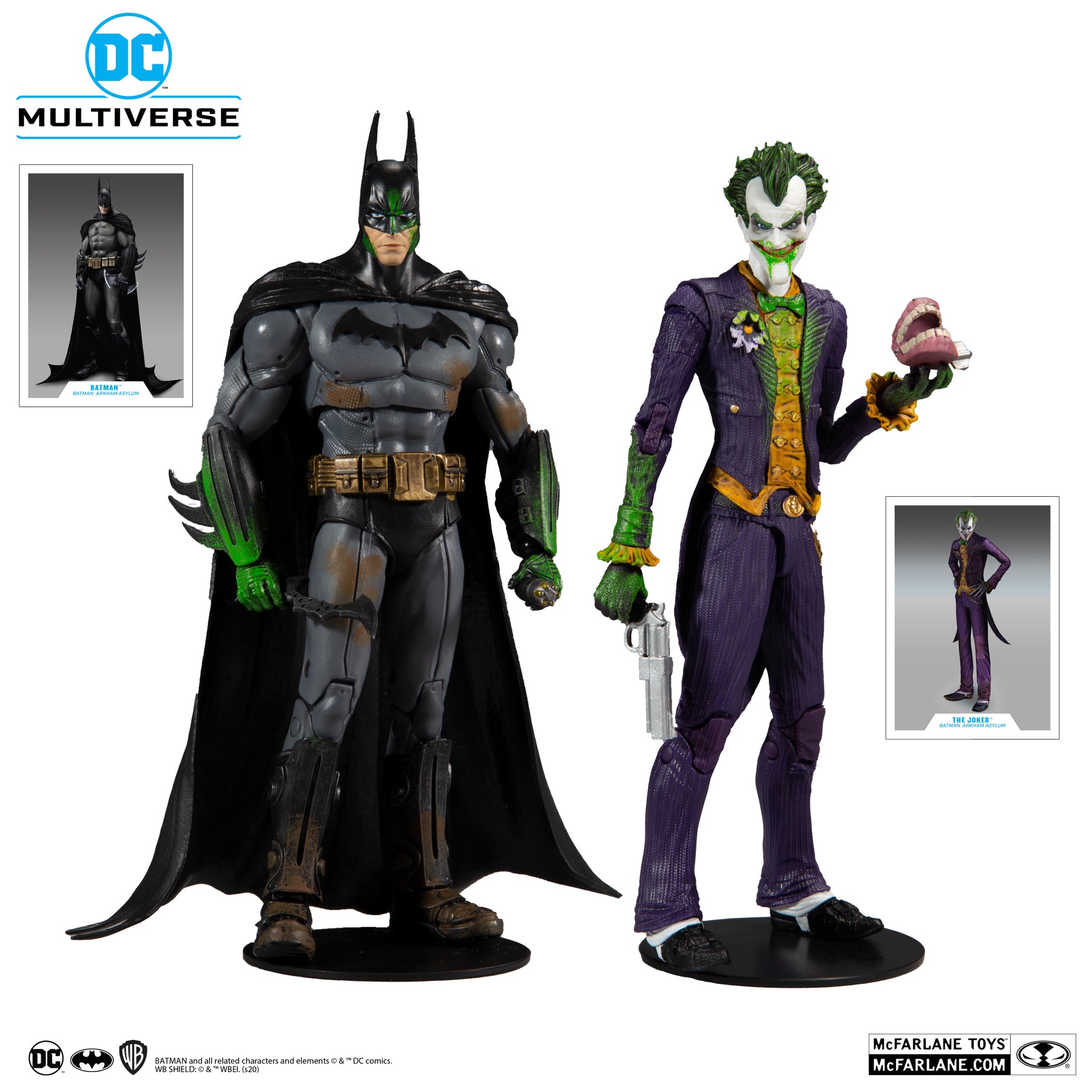 Batman and The Joker Arkham Asylum (Venom Variant) Action Figure