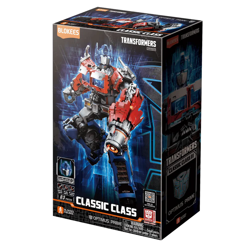 Transformers Classic Class Optimus Prime Blokees Model Kit