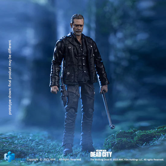 The Walking Dead Dead City Exquisite Negan Action Figure