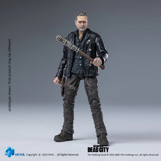 The Walking Dead Dead City Exquisite Negan Action Figure