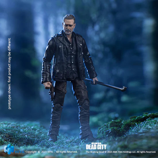 The Walking Dead Dead City Exquisite Negan Action Figure