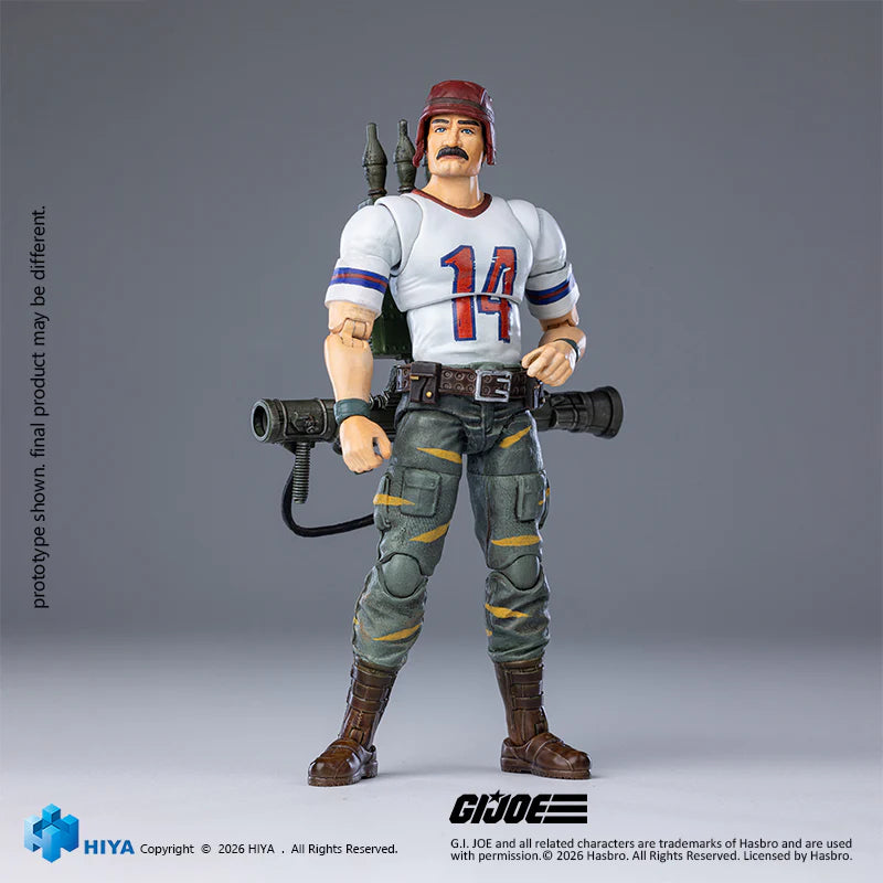 HIYA Exquisite Mini Series 1/18 Scale G.I.Joe BAZOOKA Tiger Force Version Action Figure