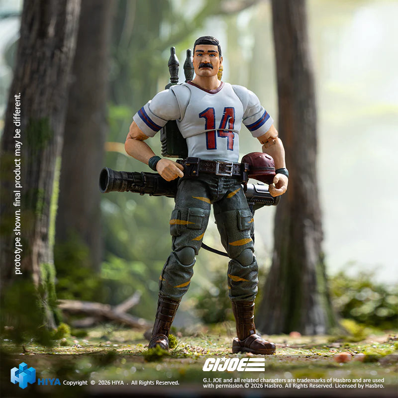 HIYA Exquisite Mini Series 1/18 Scale G.I.Joe BAZOOKA Tiger Force Version Action Figure
