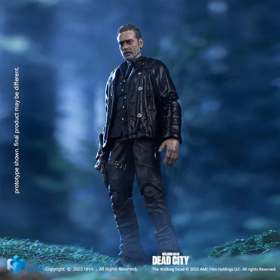 The Walking Dead Dead City Exquisite Negan Action Figure