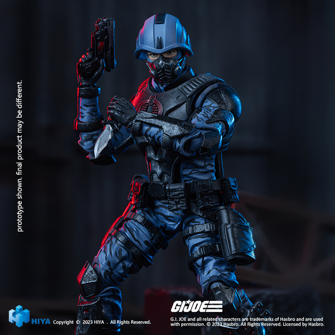 HIYA Exquisite Mini Series 1/18 Scale Cobra Trooper Action Figure