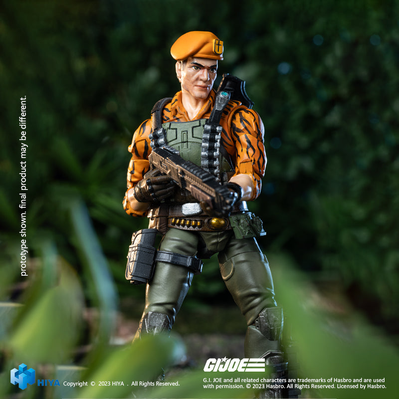 HIYA Exquisite Mini Series 1/18 Scale G.I.Joe Flint Tiger Force Ver. Action Figure