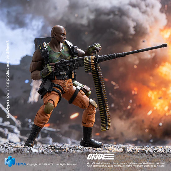 HIYA Exquisite Mini Series 1/18 Scale G.I.Joe RoadBlock Action Figure