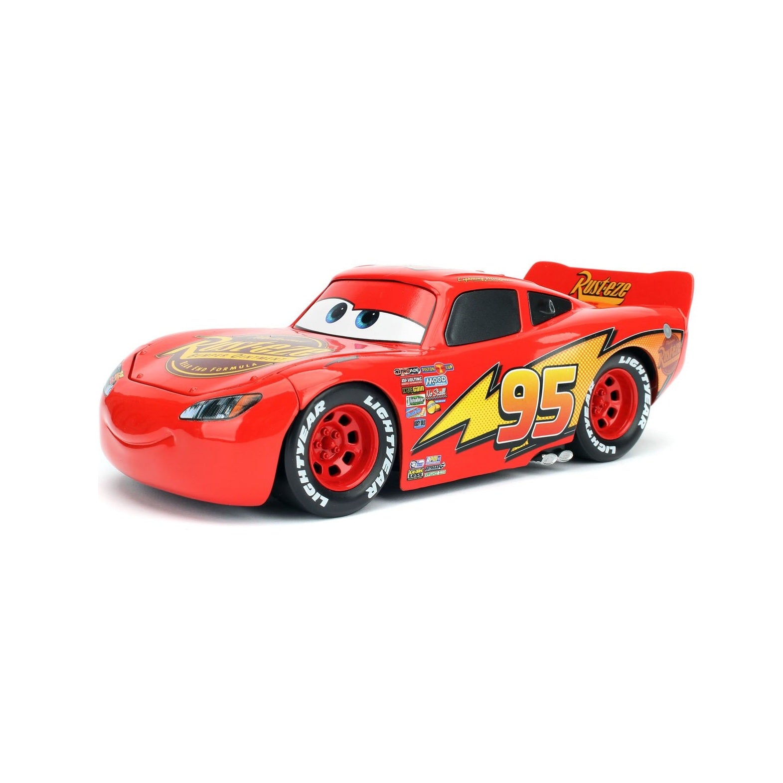 Disney Pixar Cars 3 - Lightning McQueen 1:24 Die-Cast Vehicle with Tire Rack