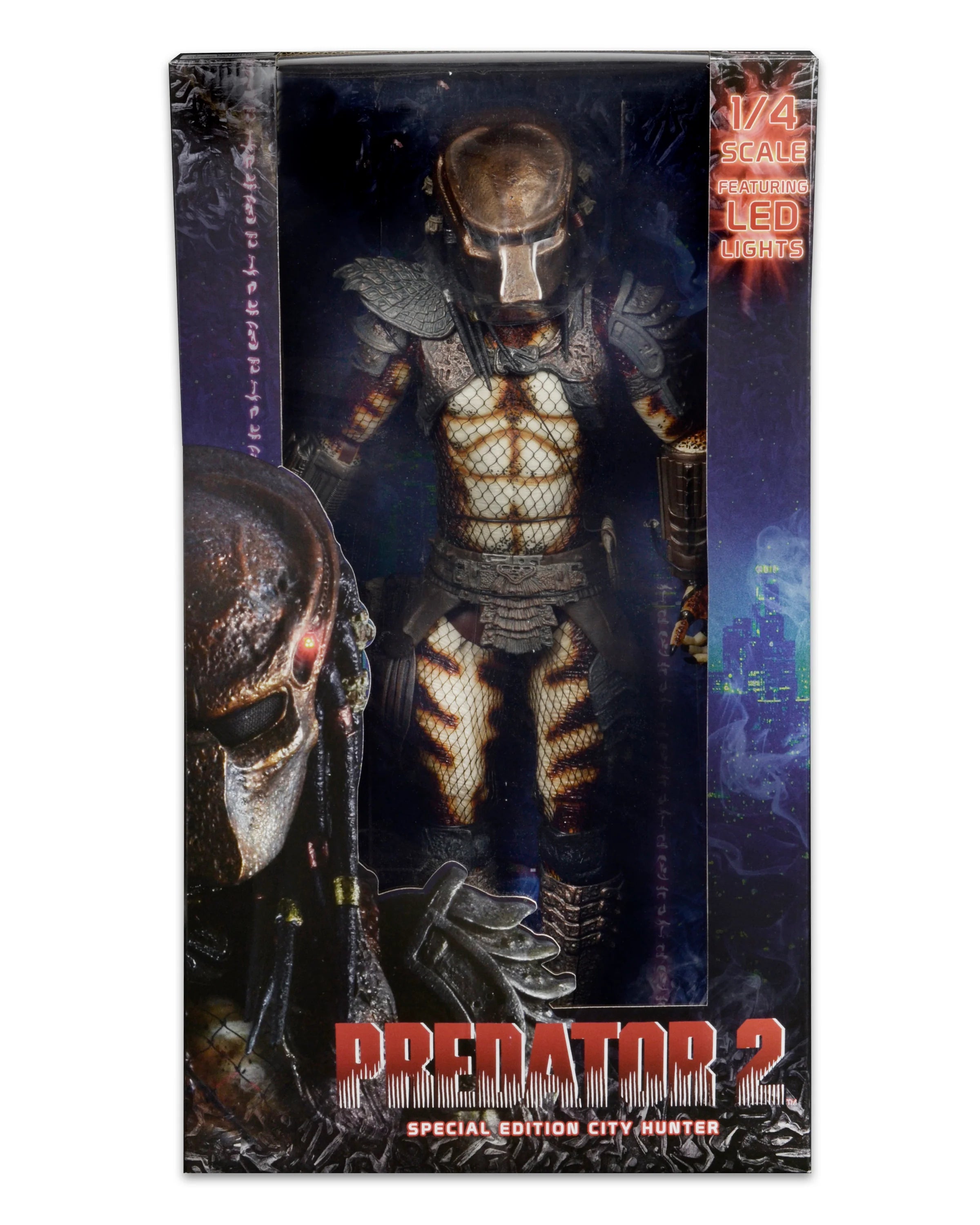 NECA Predator City Hunter Light-Up 1:4 Scale Action Figure